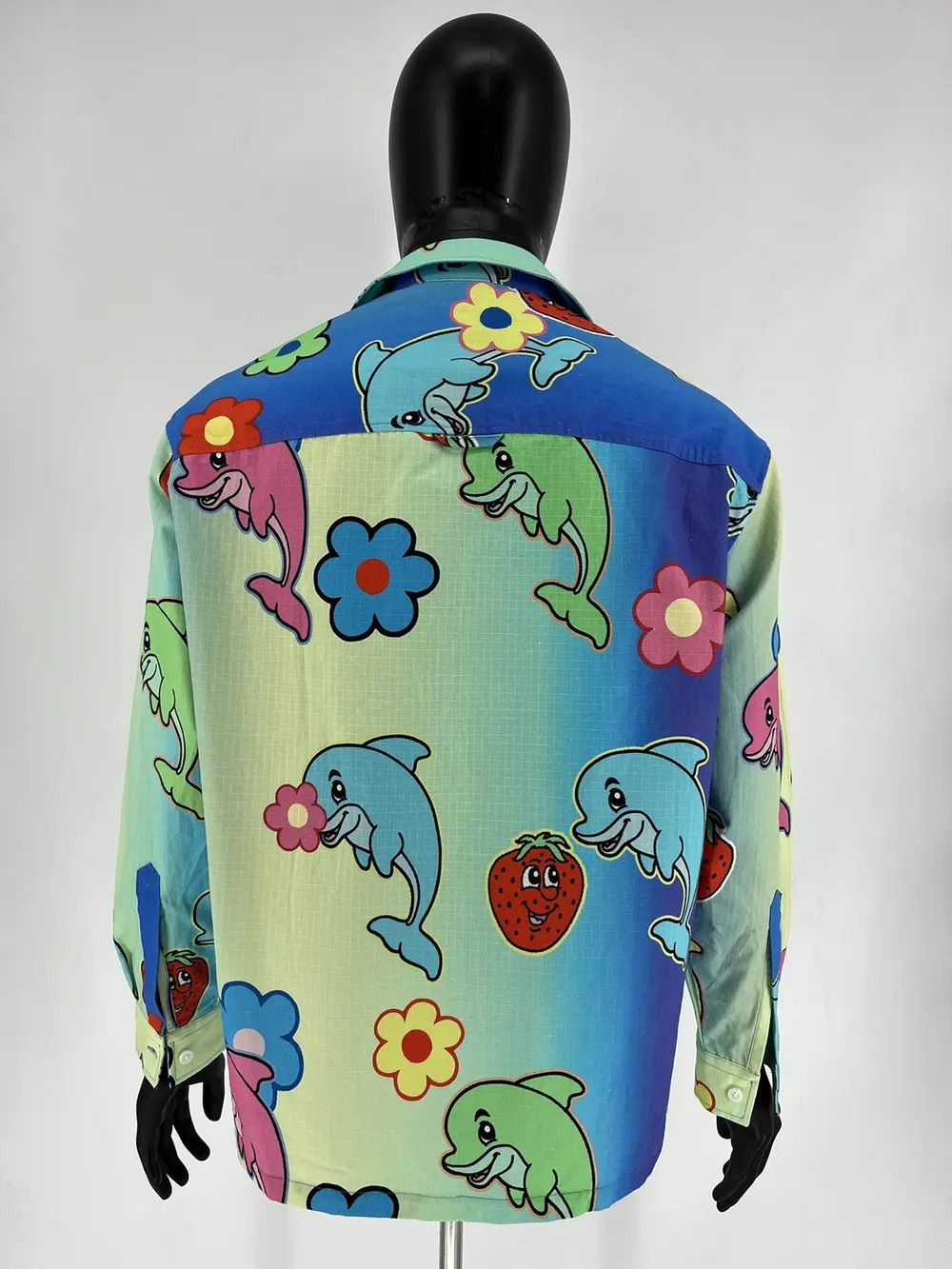 Other ASOS DESIGN Boxy Oversized Ombre Shirt With Dolphin Print Size US S / EU 44-46 / 1 - 10 Thumbnail