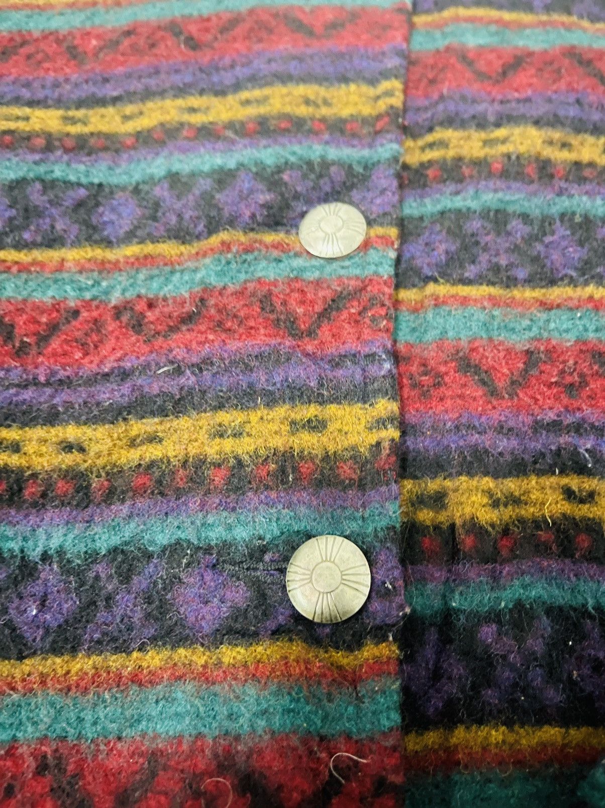 Vintage × Woolrich Woolen Mills Vintage Woolrich Button Up Wool Jacket Size M / US 6-8 / IT 42-44 - 7 Thumbnail