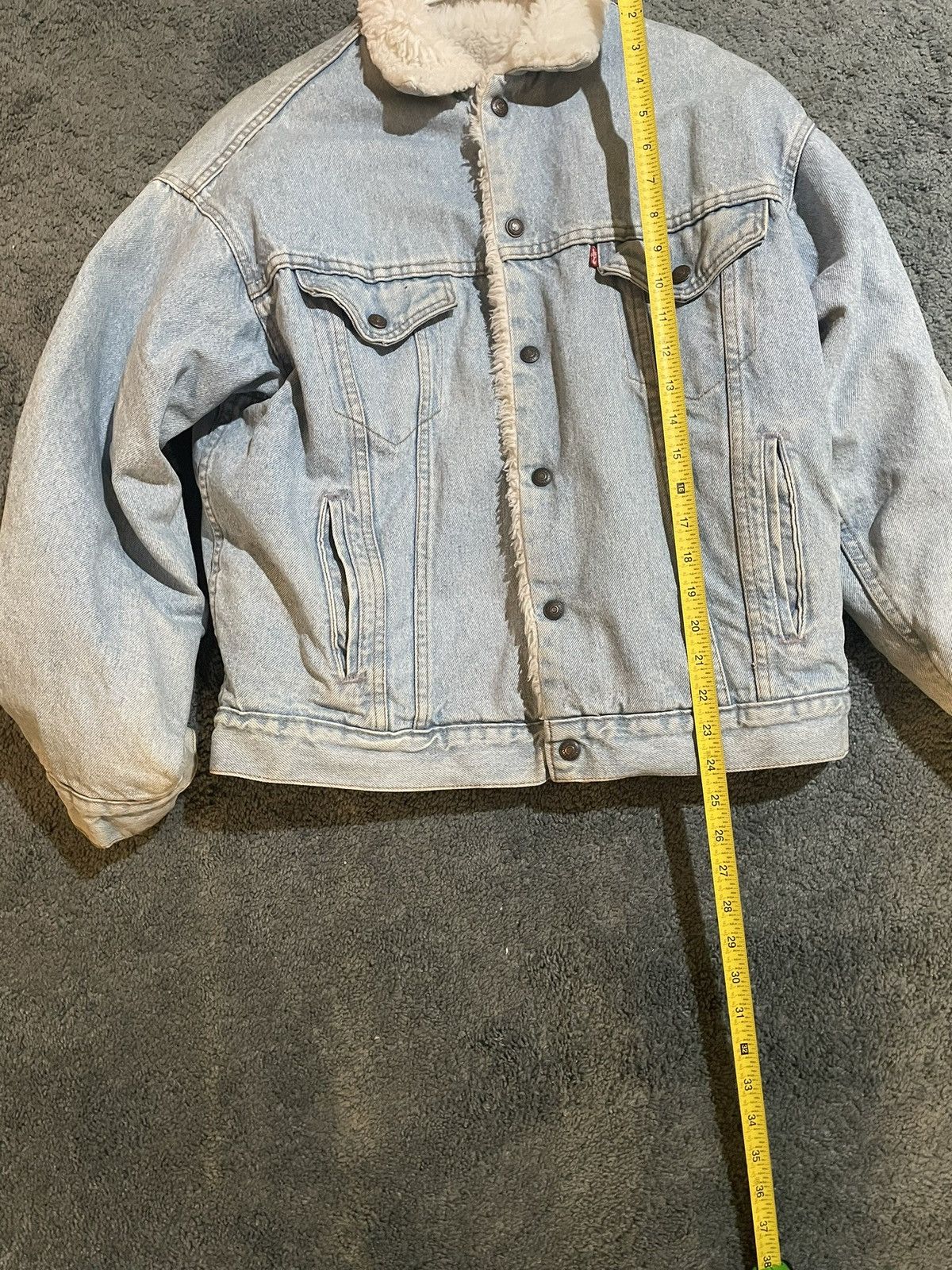 Levi's × Vintage RARE Vintage 70s-80s Levi’s Sherpa Lined Trucker Jacket Size US M / EU 48-50 / 2 - 10 Thumbnail