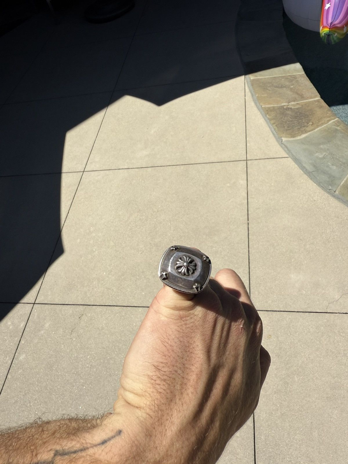 Chrome Hearts Massive Chrome Hearts .925 Cock and Tail Pimp Pinky Ring Size ONE SIZE - 17 Thumbnail