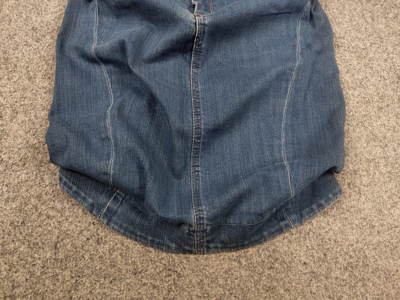 Levi's Vintage 90's Levi's Red Engineered Asymmetrical denim Skirt Size 26" / US 2 / IT 38 - 5 Thumbnail