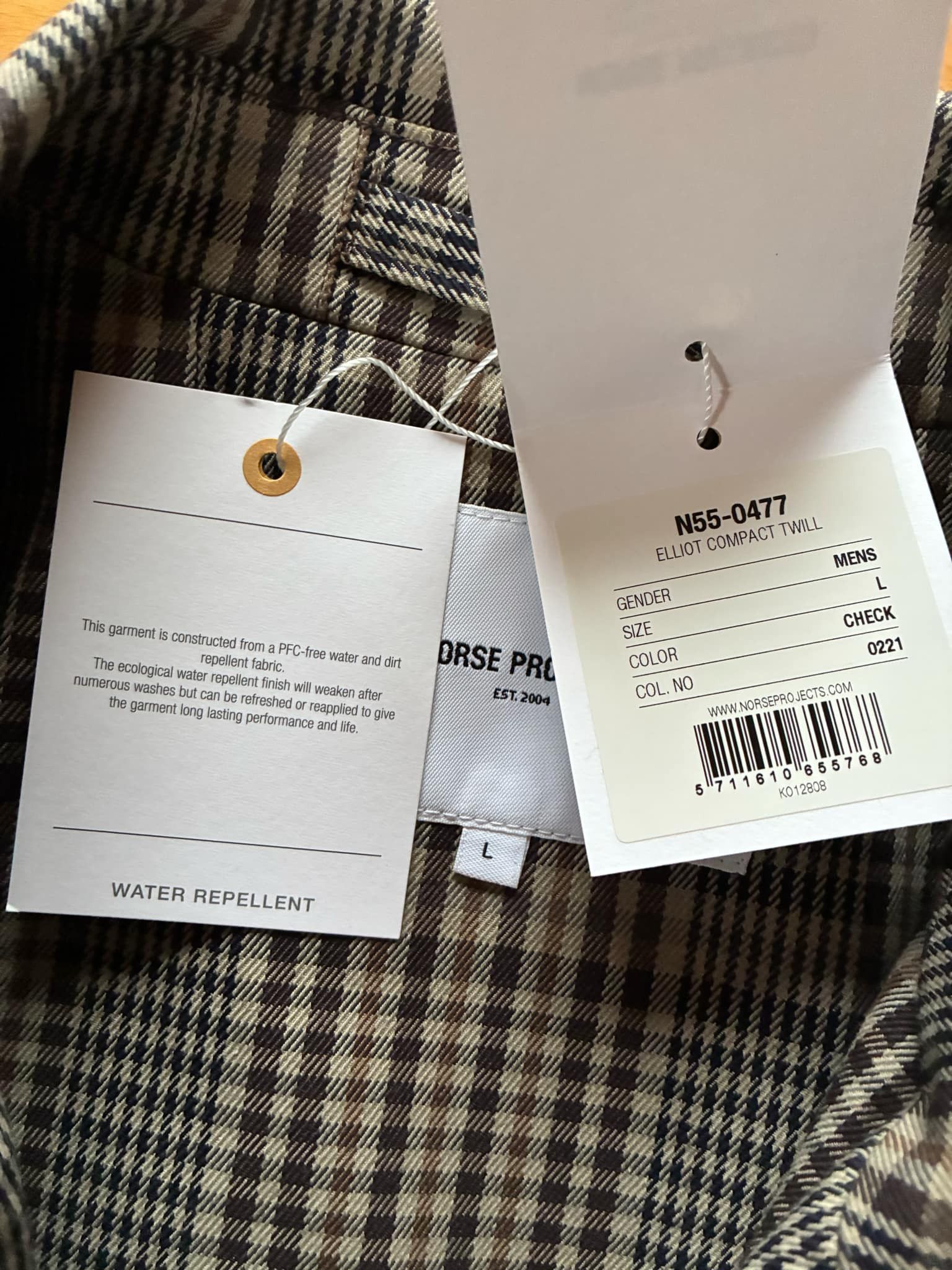 Norse Projects Elliot compact jacket Size US L / EU 52-54 / 3 - 2 Thumbnail