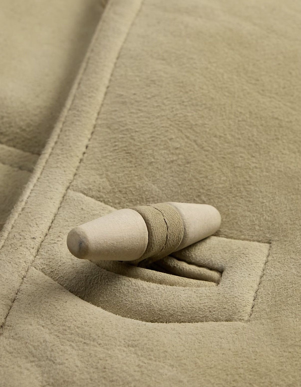 RRL Ralph Lauren Shearling Coat Cream Size US M / EU 48-50 / 2 - 4 Thumbnail
