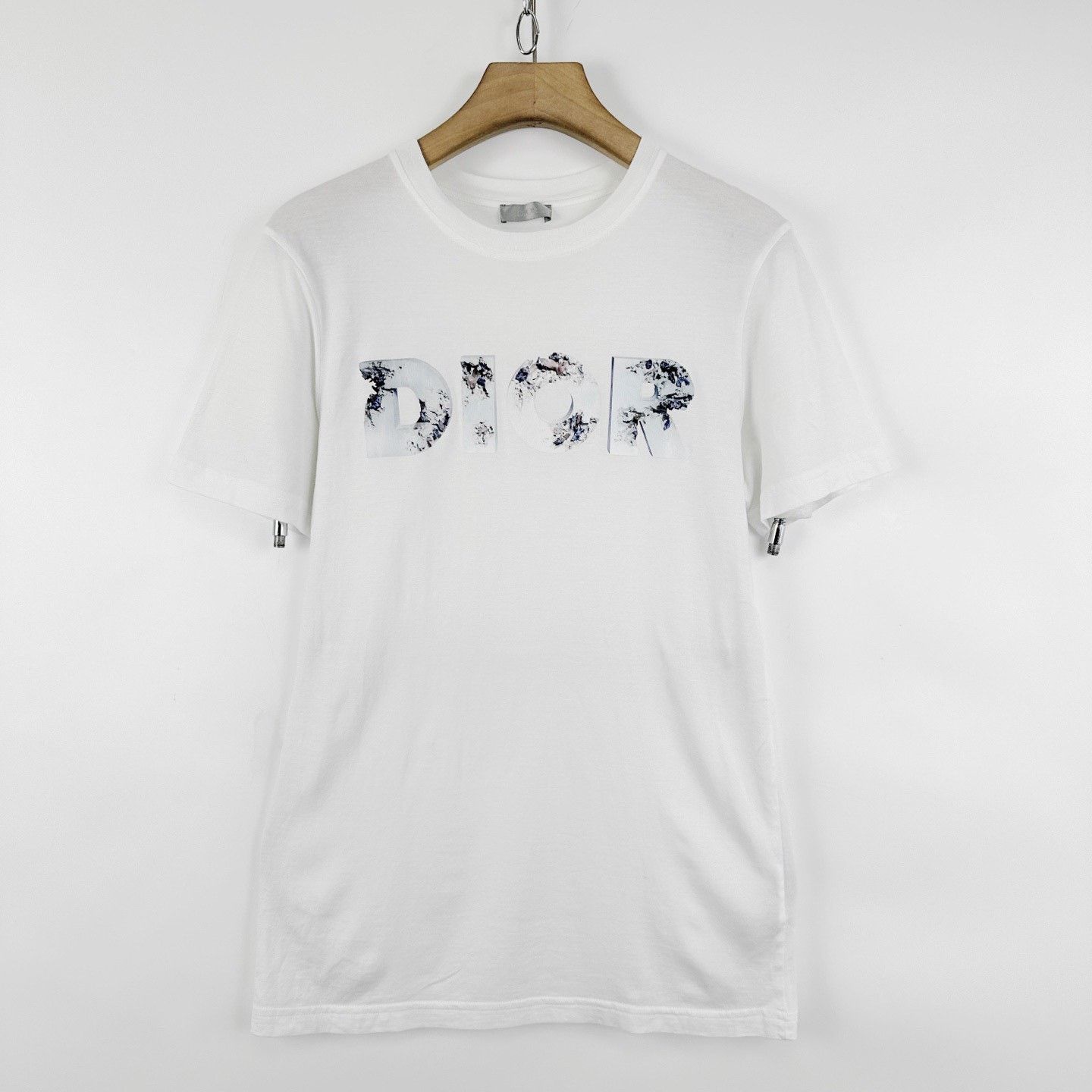 Dior Dior x Daniel Crystal Logo Print T-Shirt Size US S / EU 44-46 / 1 - 1 Thumbnail