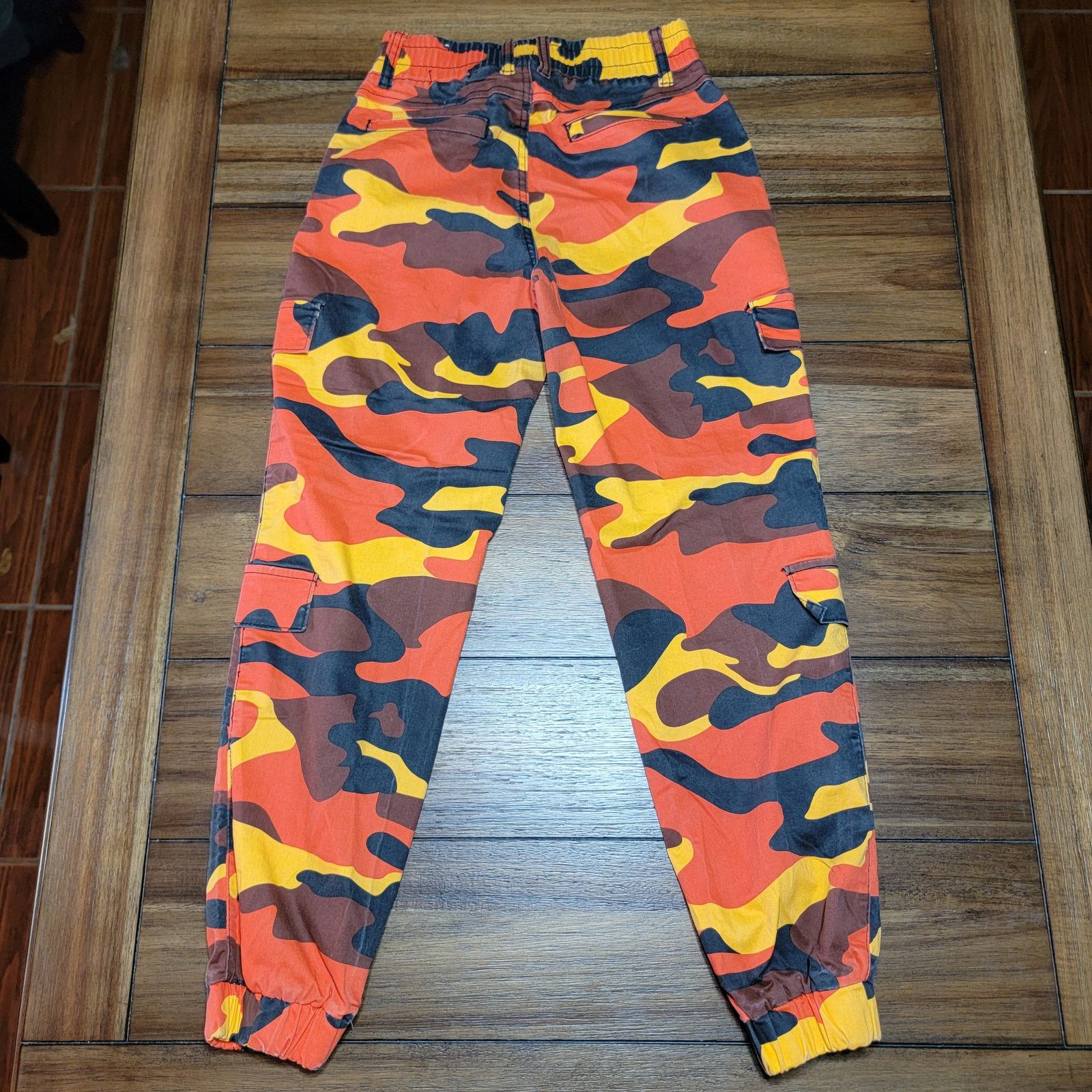 Other V.I.P. Camo Cargo Pants w/ Elastic Cuffs - Size Junior 1/25 Size 23" - 4 Thumbnail