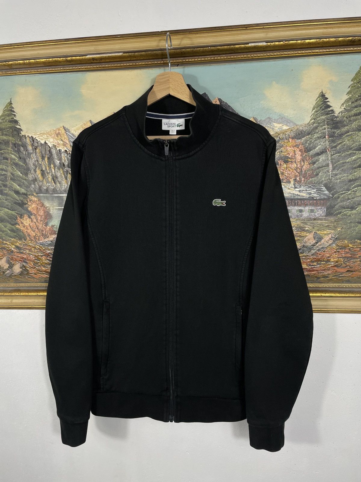 Lacoste × Vintage Lacoste Zip Crewneck Tracksuit Old Money Swag Drip Drill Size US M / EU 48-50 / 2 - 3 Thumbnail