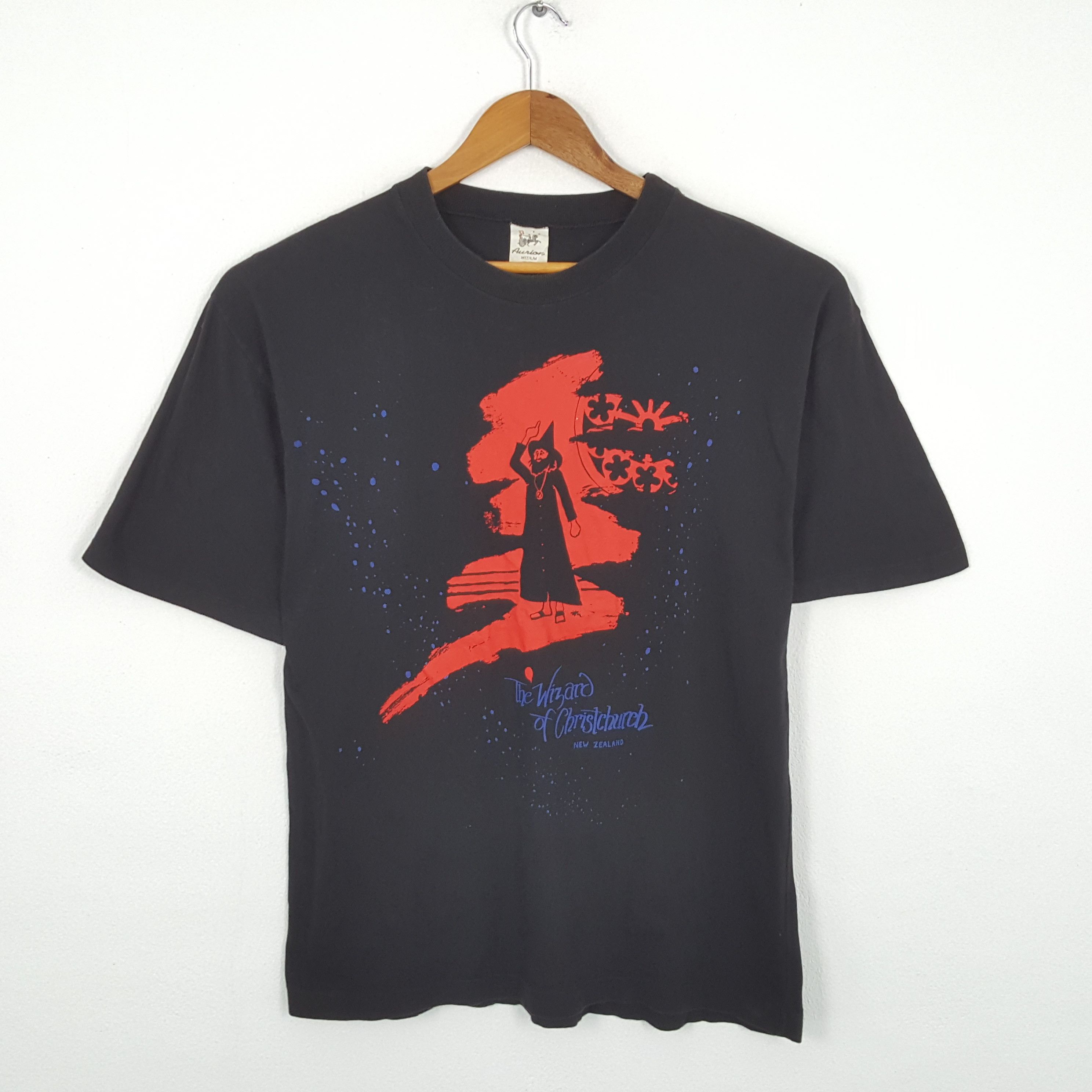Vintage THE WIZARS OF CHRISTCHURCH American Movie T-Shirts