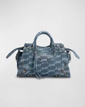 image of Balenciaga O1Srvl11E0324 Size: Os Shoulder Bag In Blue, Women's