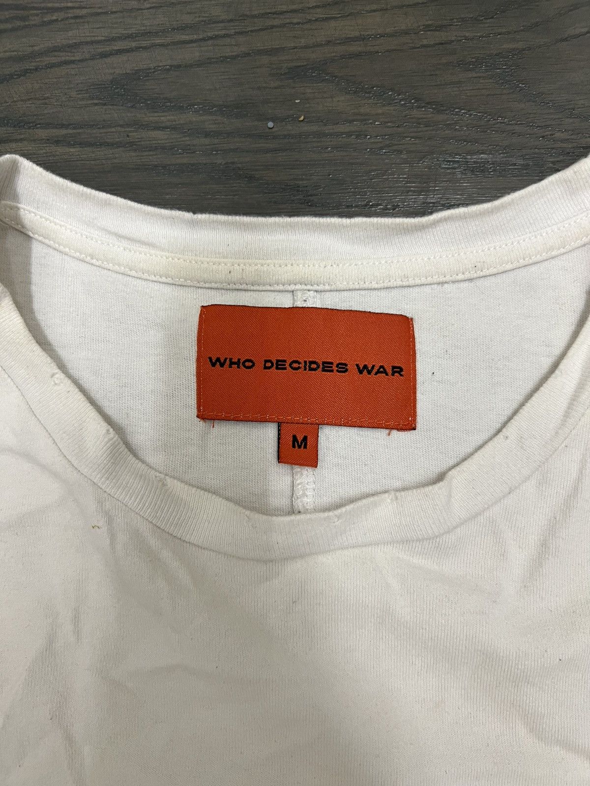 Who Decides War Who decides war stain glass t shirt Size US M / EU 48-50 / 2 - 4 Thumbnail