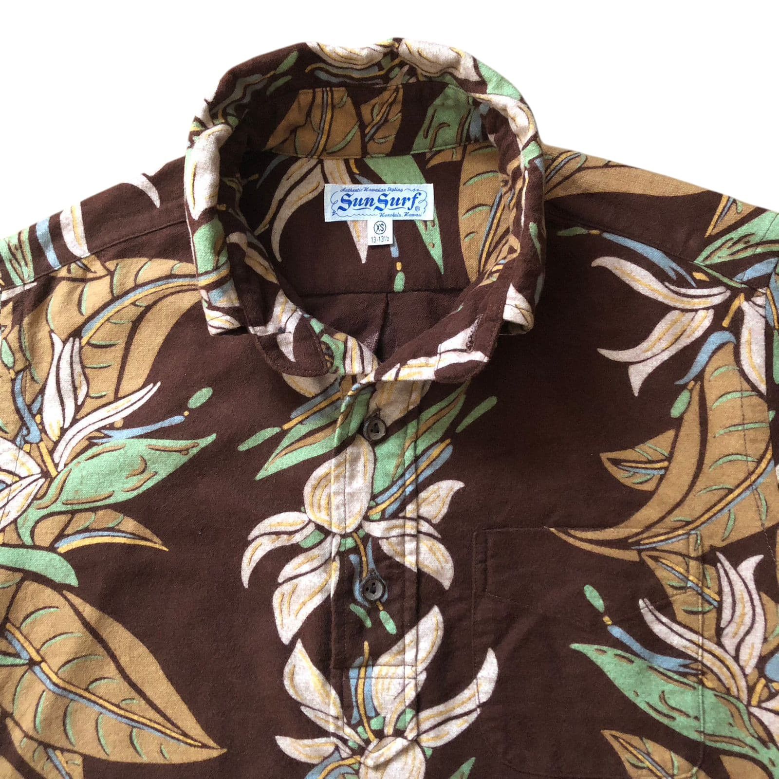 Japanese Brand × Sun Surf × Toyo Enterprises Vintage Hawaiian Sun Surf by Toyo Enterprise Japan Shirts Size US XS / EU 42 / 0 - 3 Thumbnail