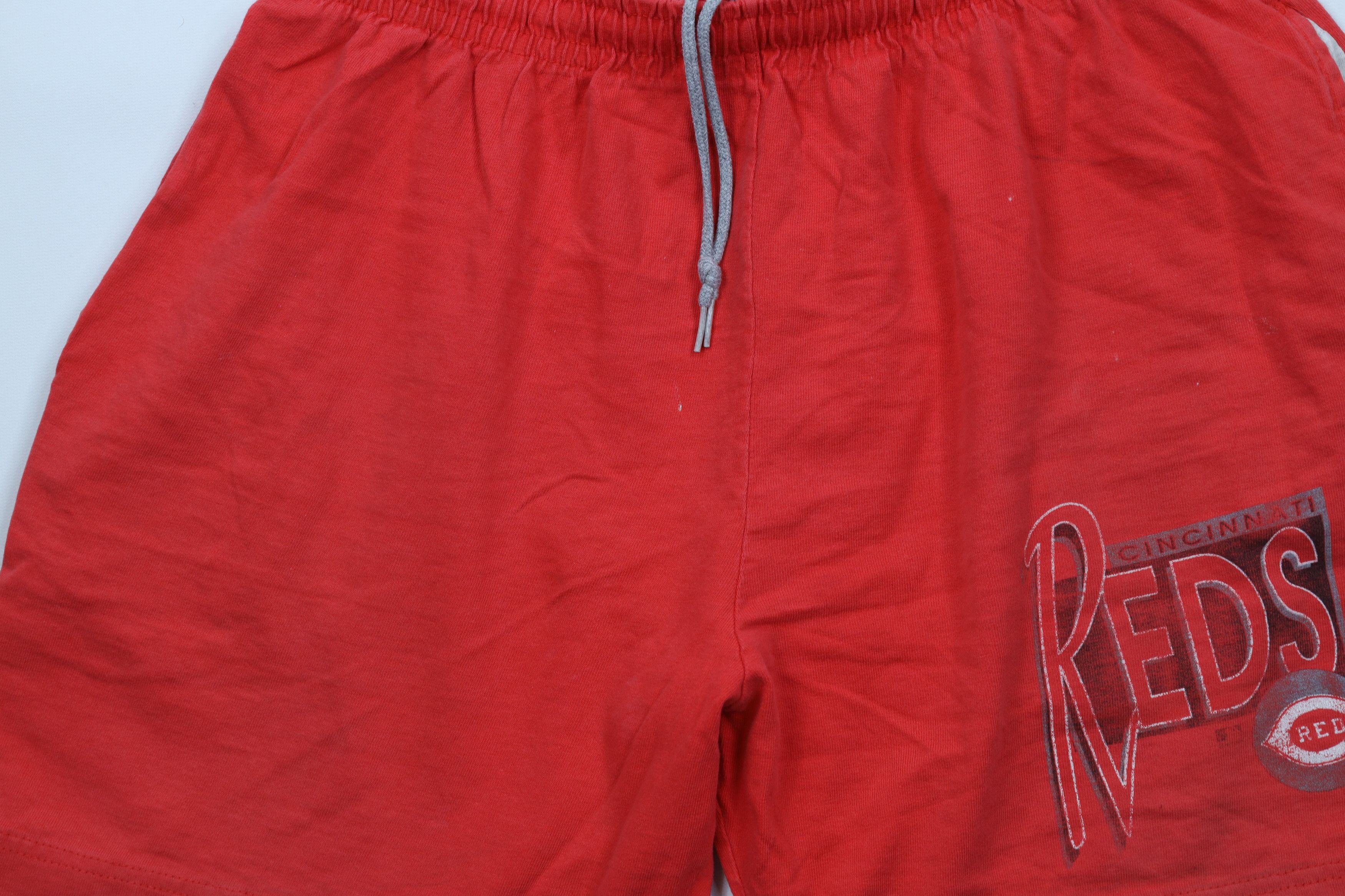 Vintage Vintage 90s Layered Cincinnati Reds Baseball Shorts Red USA Size US 36 / EU 52 - 3 Thumbnail