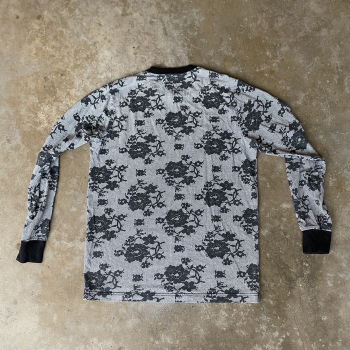 Supreme Supreme Rose Print L/S Tee | Grailed