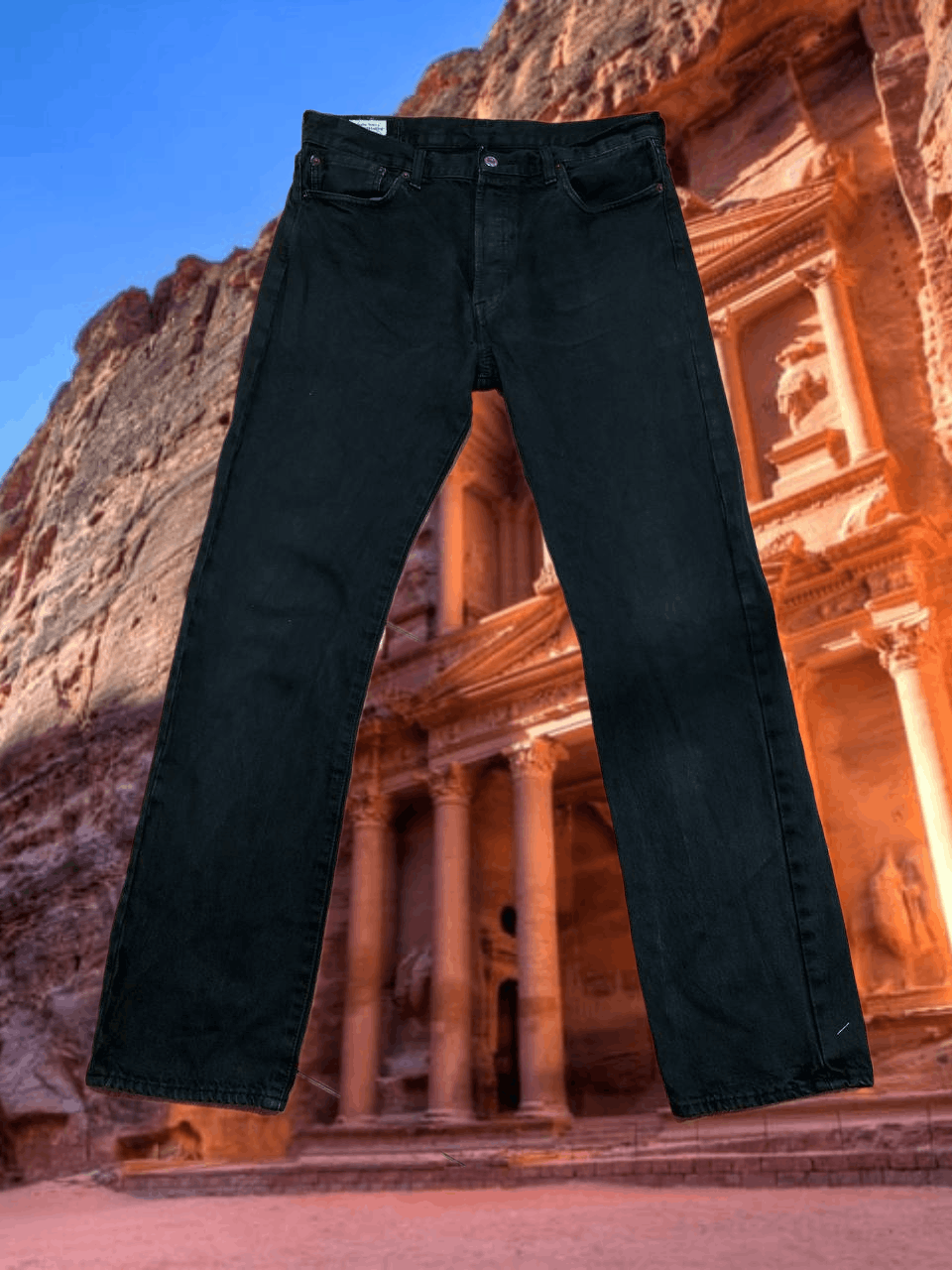 Levi's jeans black premium Levi's 501 Y2K Vintage w34 streetwear Size US 34 / EU 50 - 1 Thumbnail