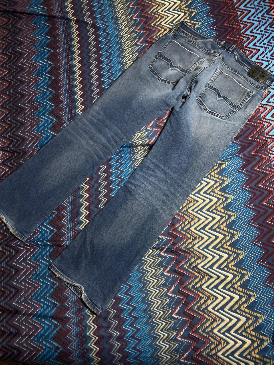 Diesel × Vintage Vintage Diesel light blue denim jeans Size US 34 / EU 50 - 13 Thumbnail