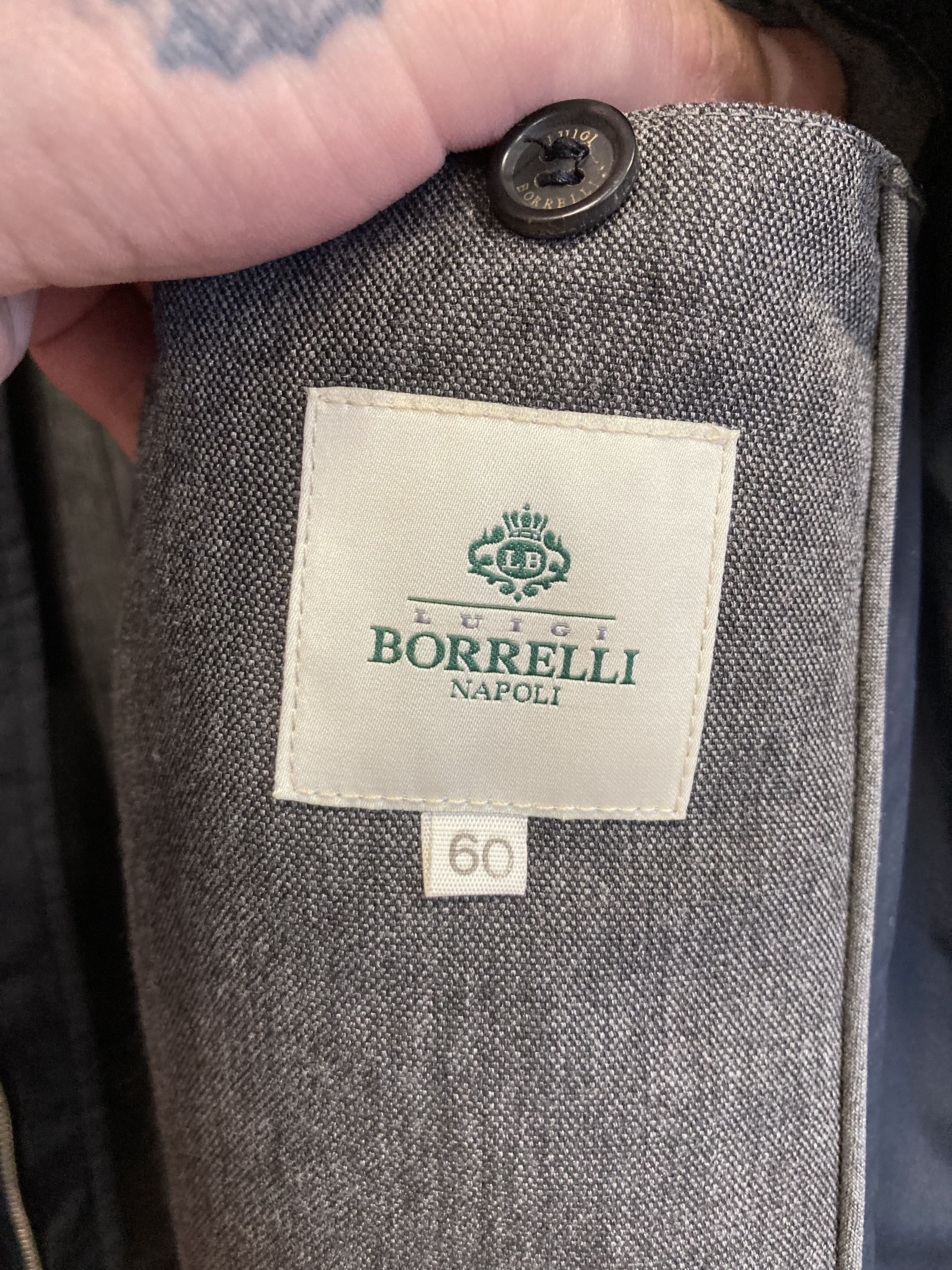 Luigi Borrelli Borrelli jacket Napoli rrp 900$ Size US XXL / EU 58 / 5 - 10 Thumbnail