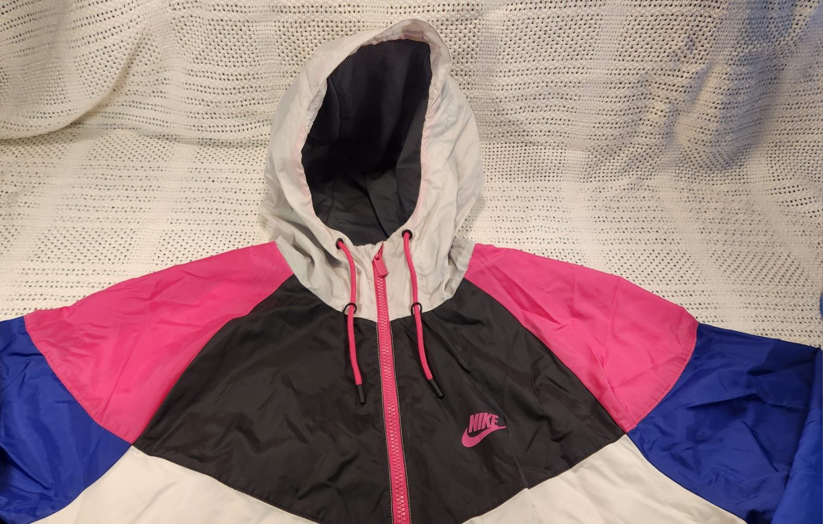 Nike retro disco 90s hooded windbreaker Size XL / US 12-14 / IT 48-50 - 2 Thumbnail