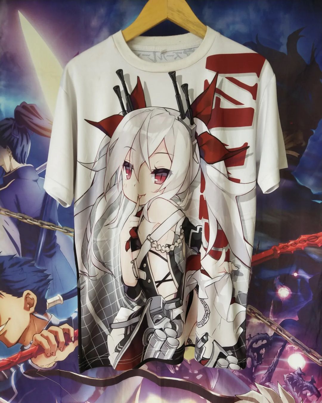 Anime × Japanese Brand Azur Lane Vampire AOP Jersey Anime Game Tees Size US L / EU 52-54 / 3 - 1 Thumbnail