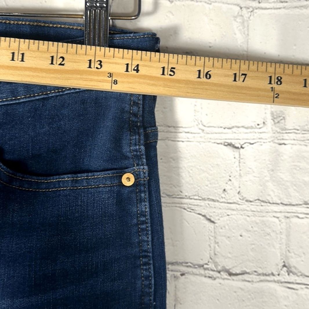 Madewell Madewell Jeans Women Skinny Dark Wash 10” High Rise 29T F6179 Tall 28 30” Inseam Blue Style Skinny Mens Womens Girls Size 28" / US 6 / IT 42 - 7 Thumbnail