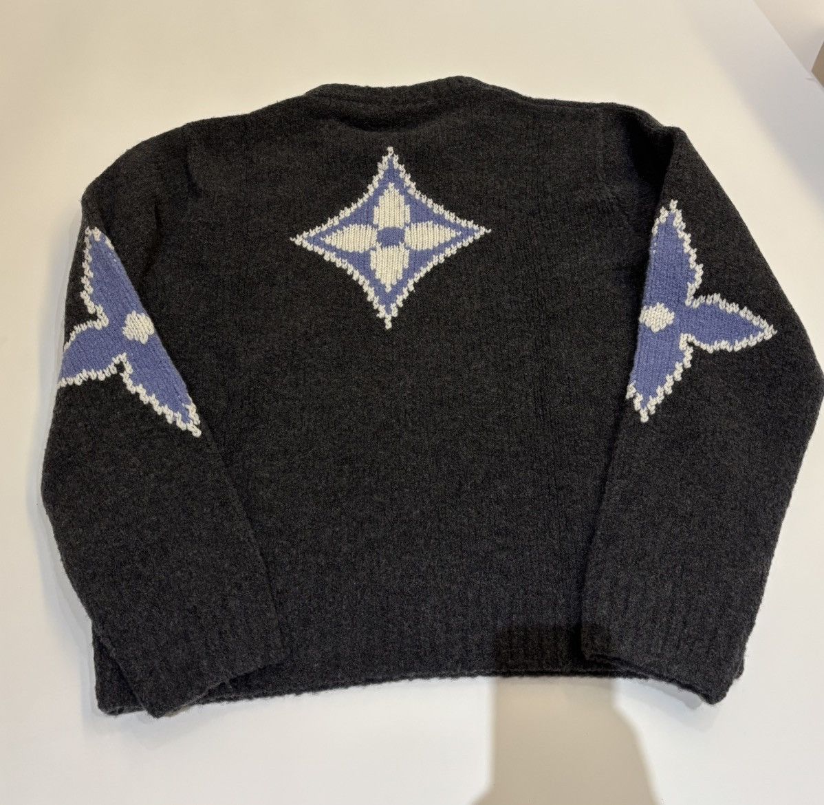 Louis Vuitton Louis Vuitton Chunky Wool Blend Pullover Size US L / EU 52-54 / 3 - 2 Thumbnail