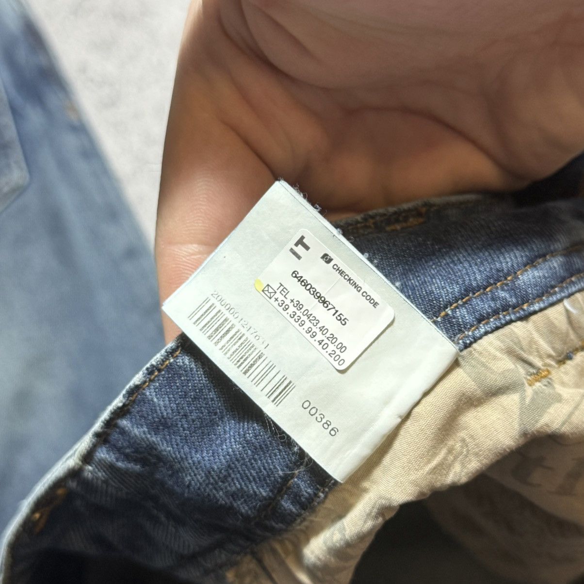 John Galliano NEW Galliano Y2K 00s Flared Jeans Size 26" / US 2 / IT 38 - 11 Thumbnail