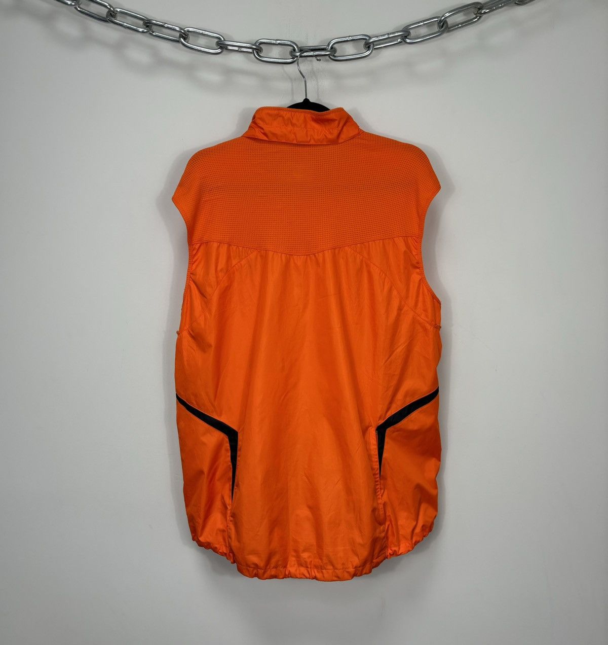 Nike Vintage Nike Y2K Zip Orange Hype Transformer Jacket Size US XL / EU 56 / 4 - 3 Thumbnail