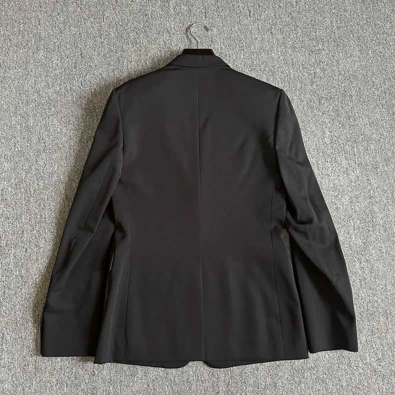 Dior Dior Golden thread little bee sleeve-labeled wool suit 2504 Size 46R - 5 Thumbnail
