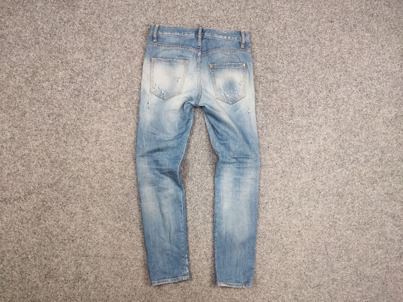 Dsquared2 Vintage Dsquared2 distressed embroidered Straight W Jeans Size 36" / US 14 / IT 50 - 8 Thumbnail