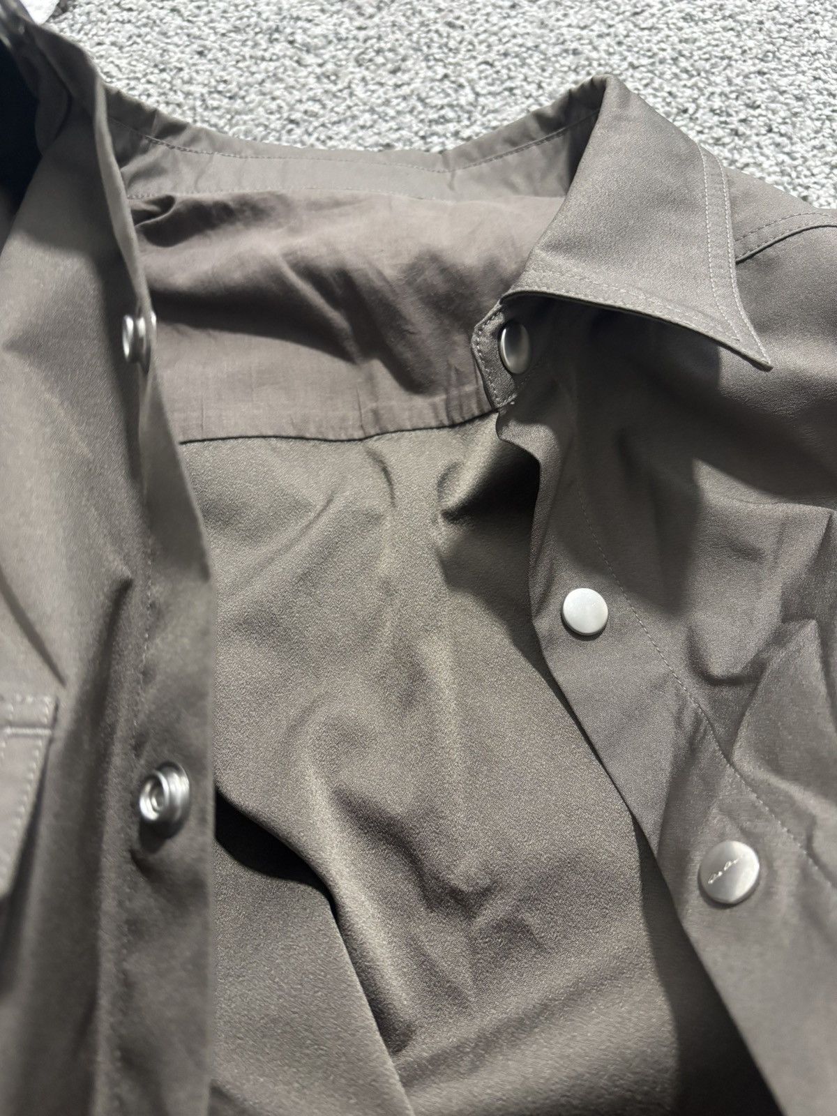 Rick Owens Rick Owens dust utility button up shirt S/S EDFU 23