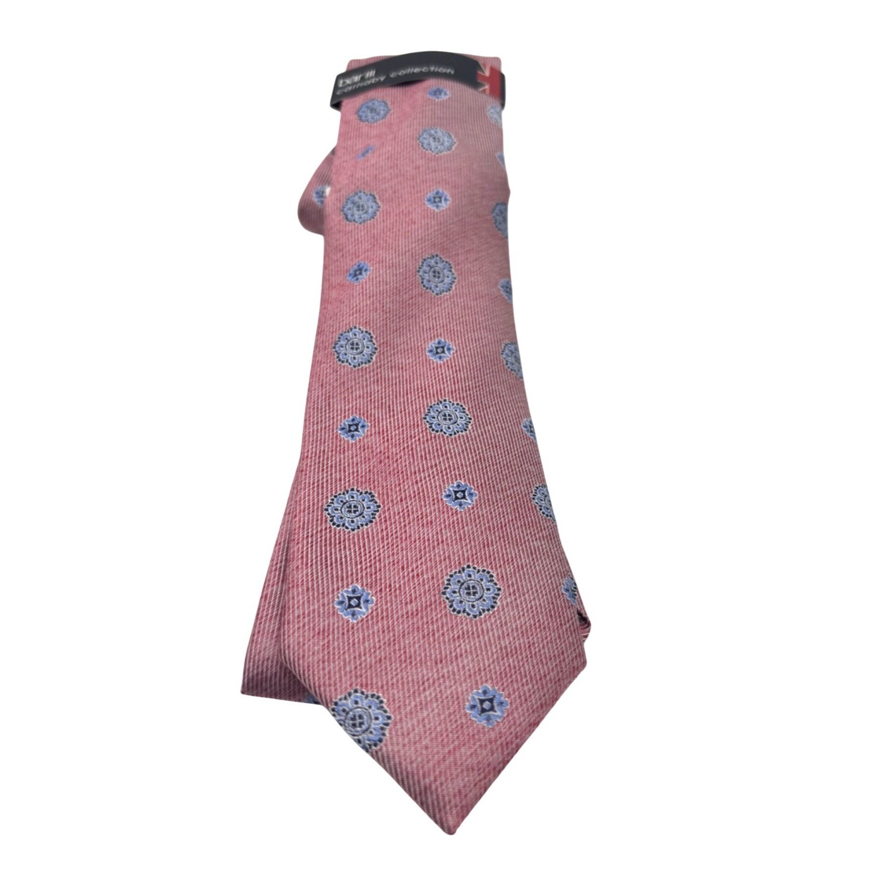 Bar III Bar III Carnaby Collection Newman Neat Necktie, Red Size ONE SIZE - 3 Thumbnail