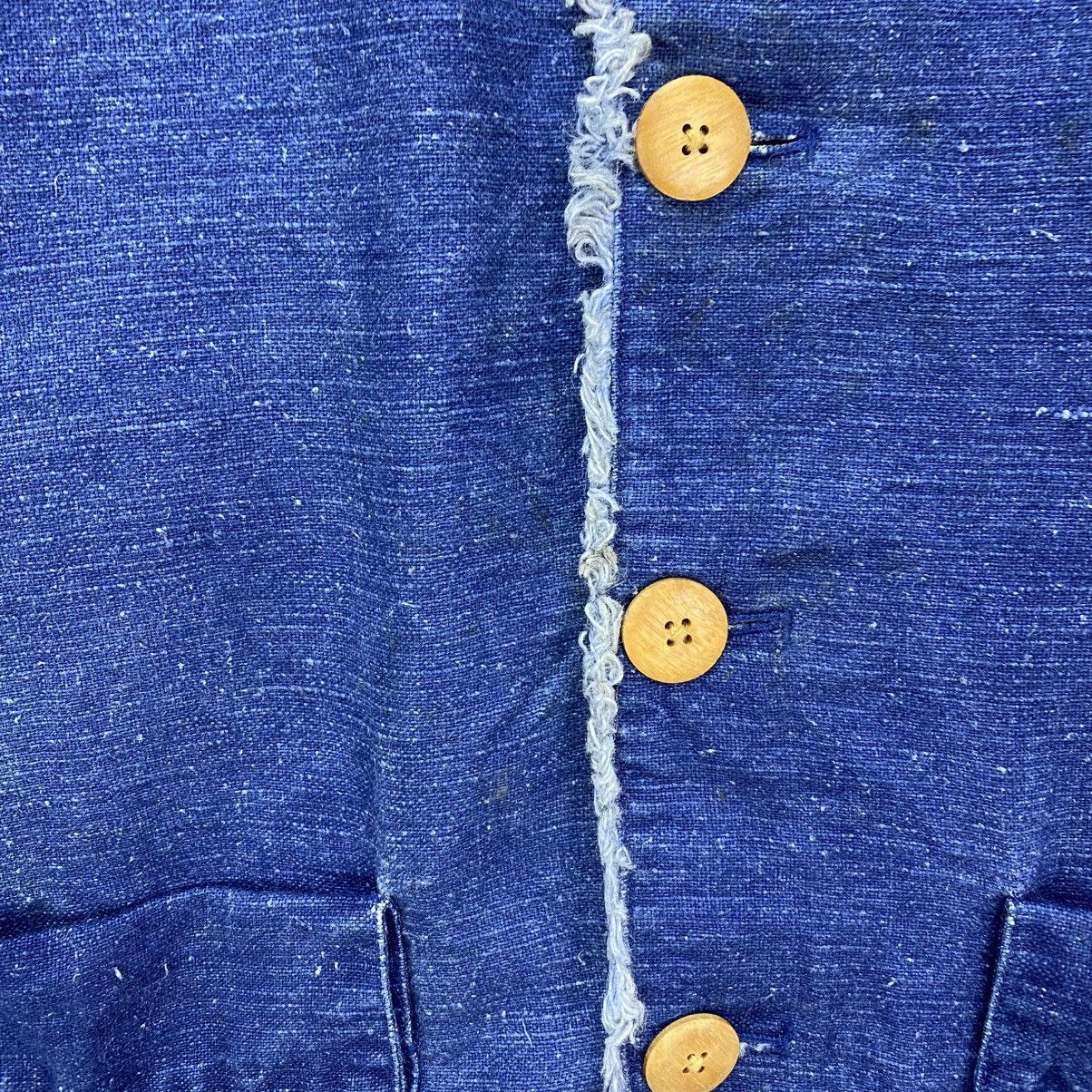 Blue Blue Japan 🫶Blue Blue Arigato Style Vintage Allix indigo blue jacket Size US M / EU 48-50 / 2 - 6 Thumbnail
