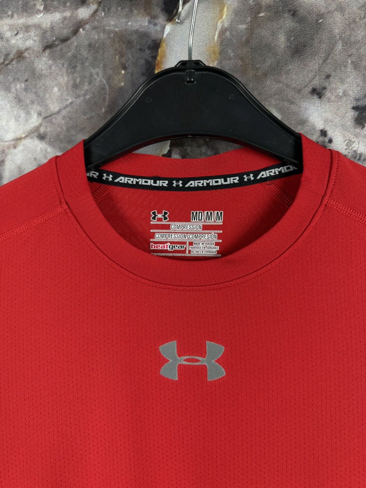 Under Armour Under Armour Men’s Compression Long Sleeve Shirt Red Size M Size US M / EU 48-50 / 2 - 5 Thumbnail