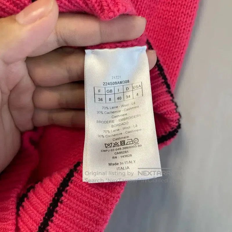 Dior Dior Women’s Bright Pink Pullover Sweater . Size S / US 4 / IT 40 - 4 Thumbnail