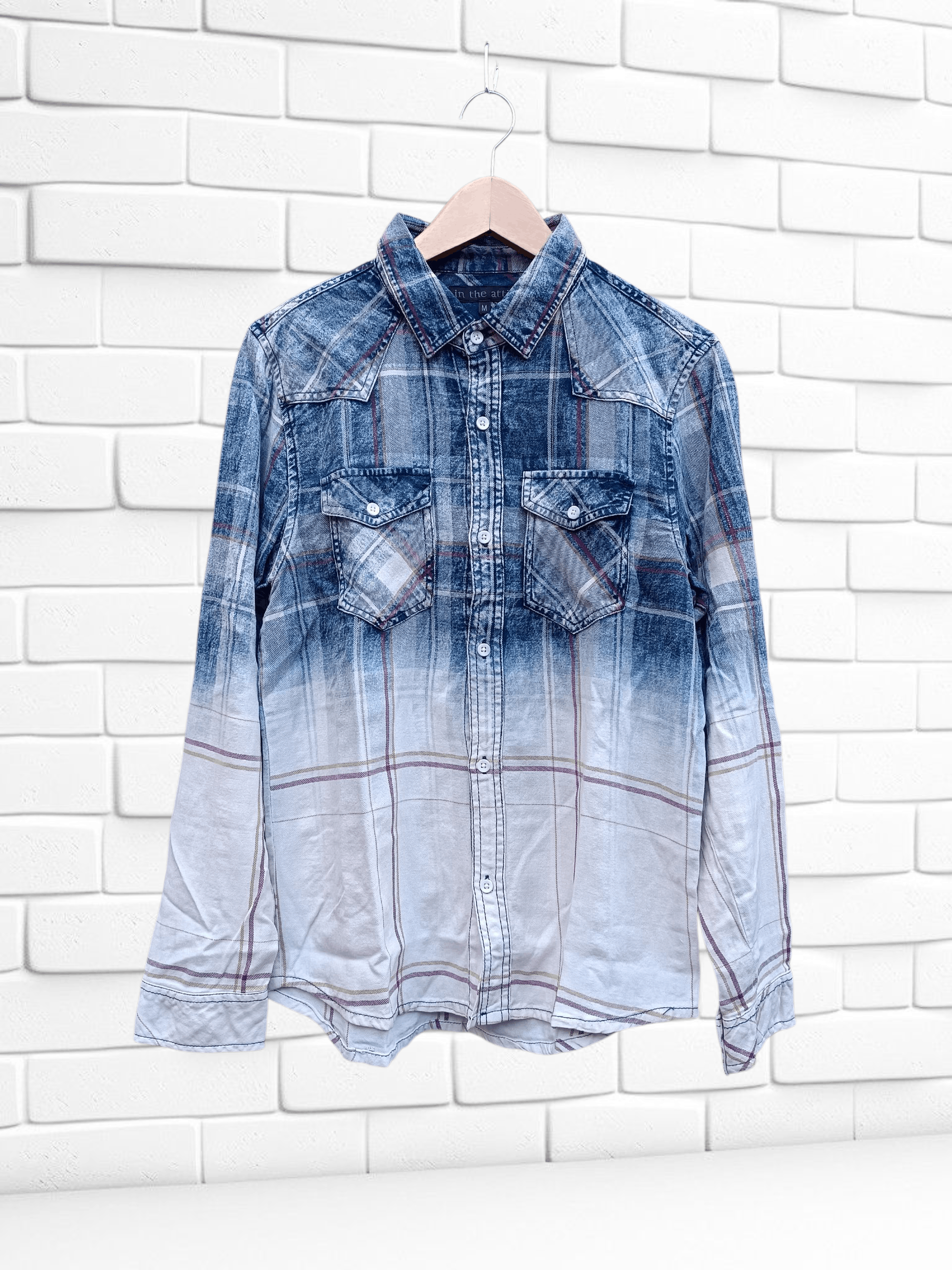 In The Attic In The Attic Two Tone Shirt Size US M / EU 48-50 / 2 - 1 Thumbnail