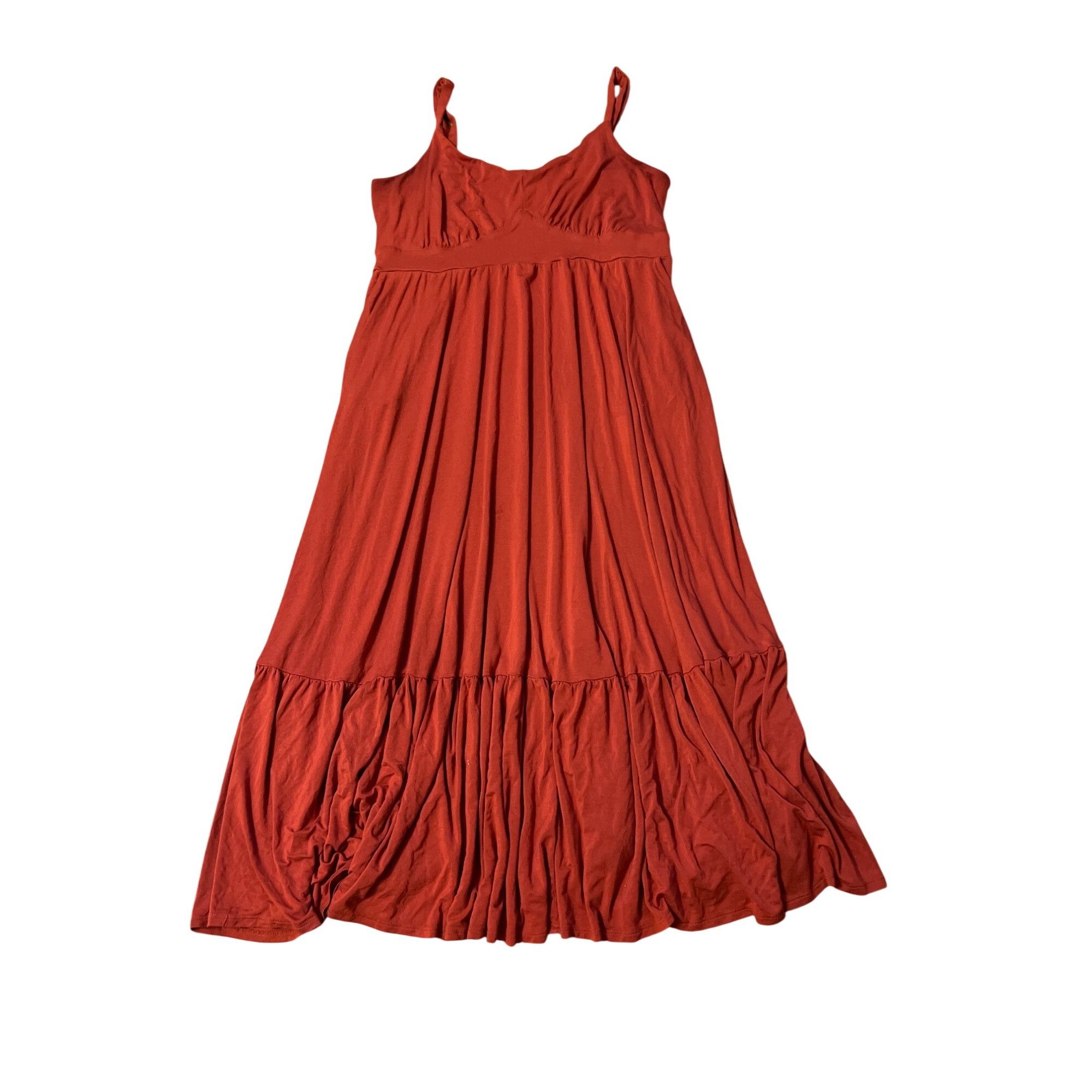 Torrid Torrid Burnt Orange Spaghetti Strap Maxi Dress Tank Top Slee Size XL / US 12-14 / IT 48-50 - 1 Thumbnail