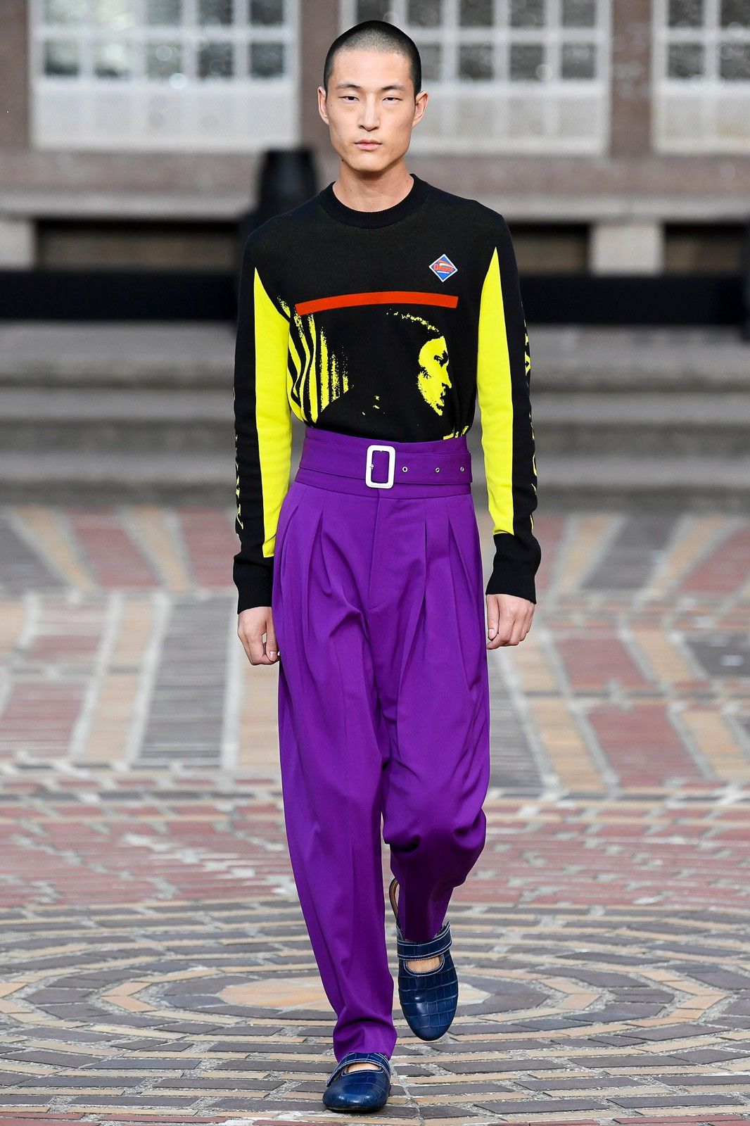 Kenzo SS18 Kenzo Paris Ryuichi Sakamoto Crewneck Sweater RUNWAY Size US S / EU 44-46 / 1 - 13 Thumbnail