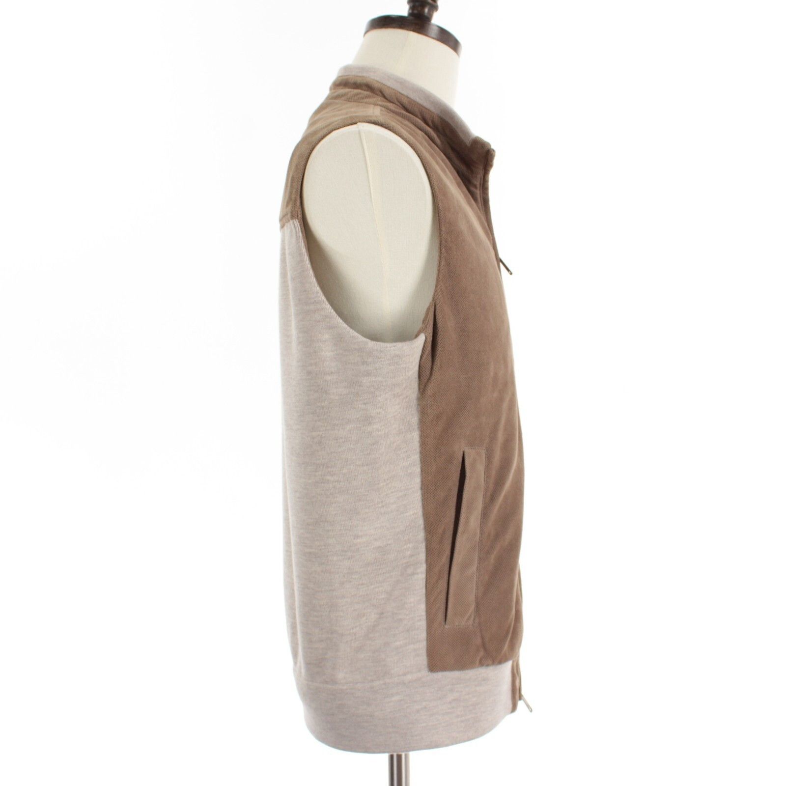 Luciano Barbera Luciano Barbera Vest Size M US In Brown Leather Size US M / EU 48-50 / 2 - 3 Thumbnail