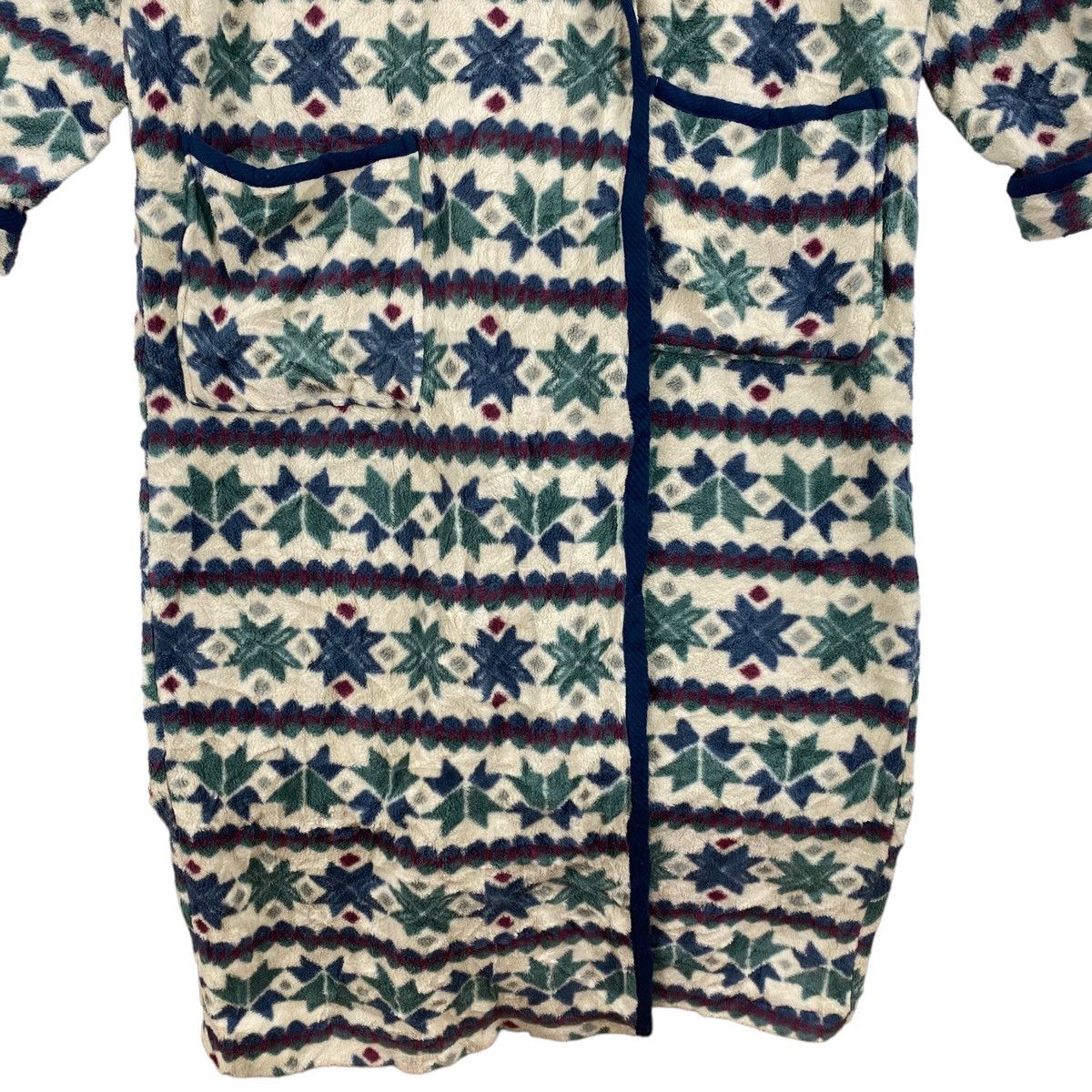 L.L. Bean × Native LL BEAN USA Retro Sherpa Navajo Aztec Native Overprint Long Size US XL / EU 56 / 4 - 3 Thumbnail