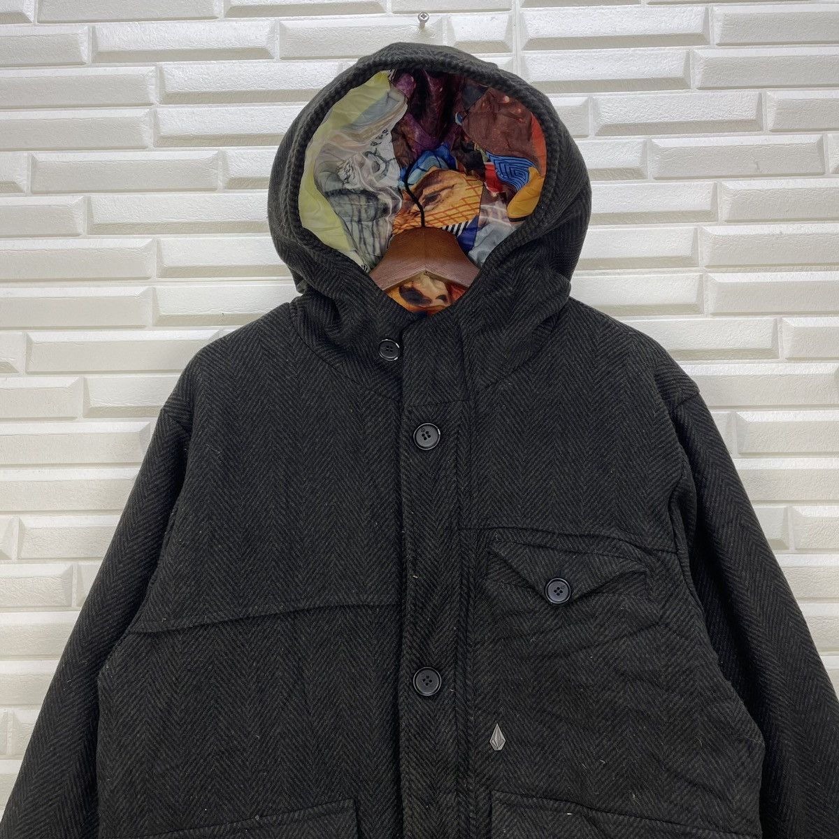 Vintage × Volcom Volcom Hoodie Jacket Size US L / EU 52-54 / 3 - 4 Thumbnail