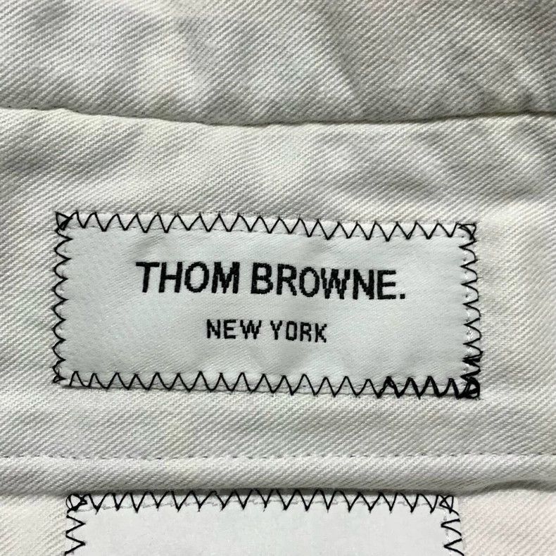 Thom Browne Thom Browne Size1 Wool-edged plaid design casual trousers Size 25" / US 0 / IT 36 - 7 Thumbnail