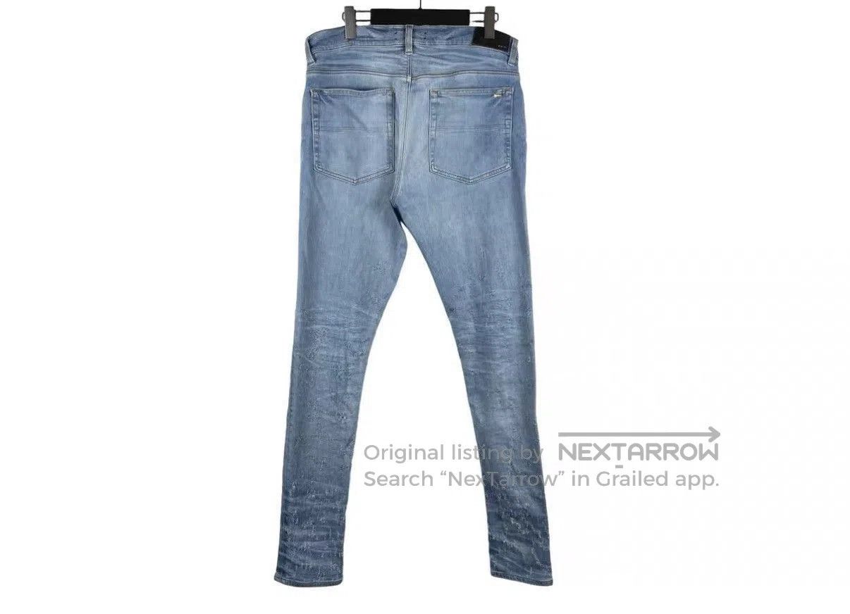 Amiri Blue Distressed Denim Jeans. Size US 36 / EU 52 - 2 Thumbnail