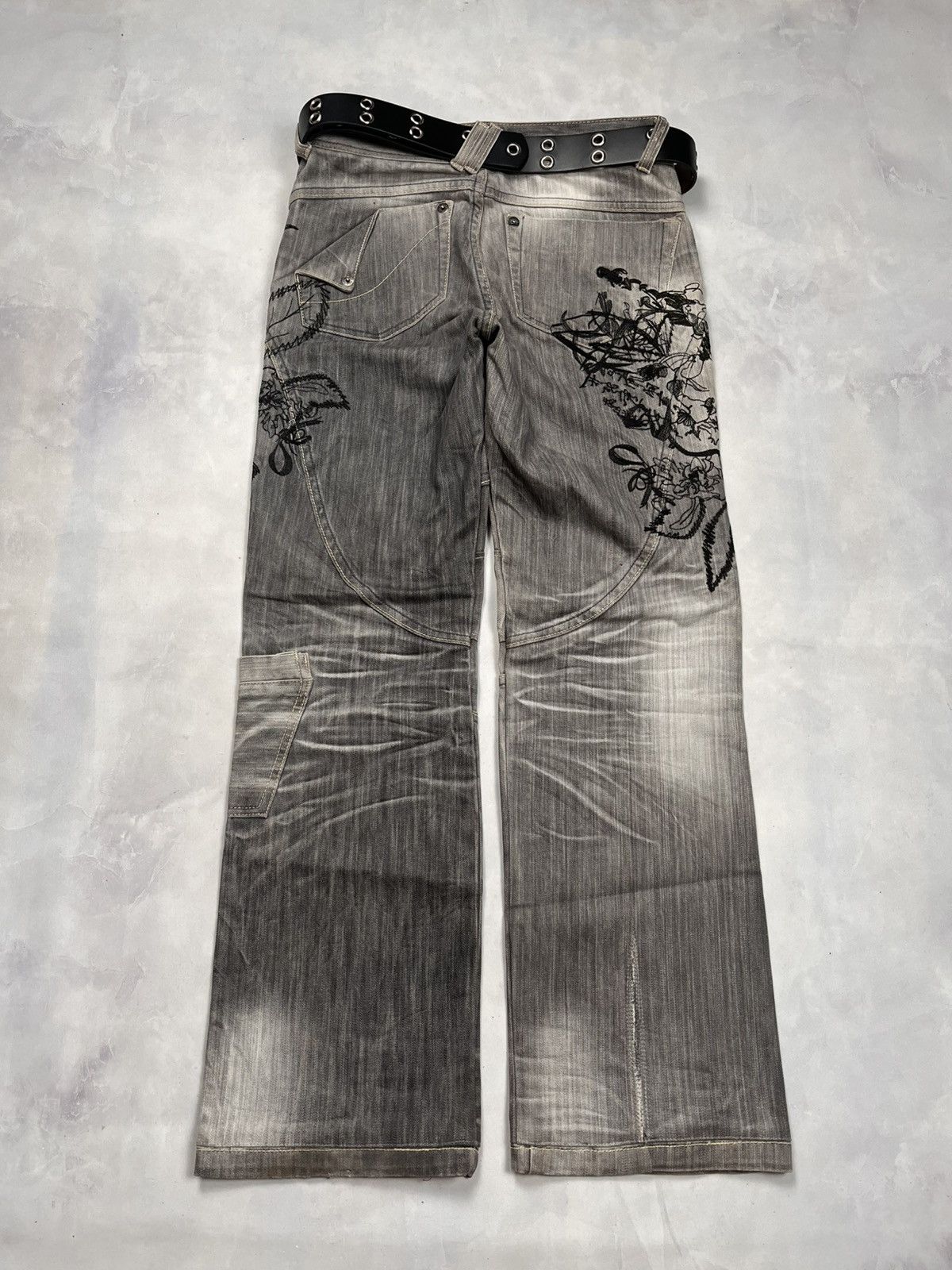 Japanese Brand NPJ Denim Pants Size US 29 - 7 Thumbnail