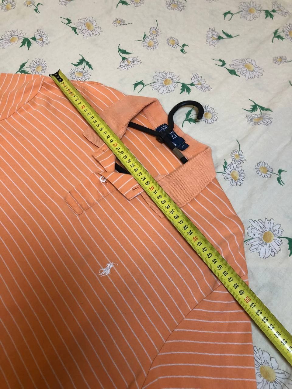 Polo Ralph Lauren Polo Ralph Lauren Polo Shirt Men Striped Pony Size US L / EU 52-54 / 3 - 8 Thumbnail