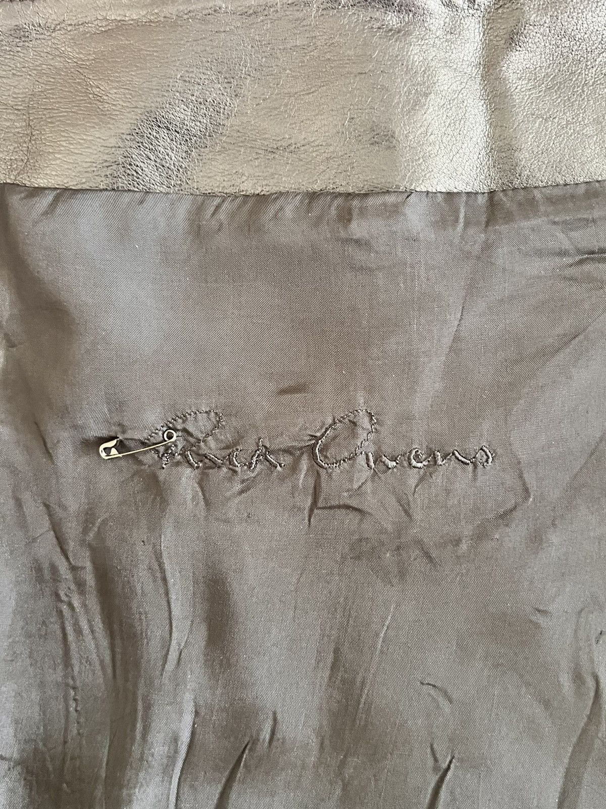 Rick Owens Vinted Leather Jacket Size L / US 10 / IT 46 - 12 Thumbnail