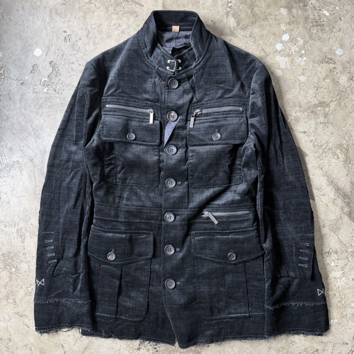 John Galliano John Galliano - Archive Velvet Military Jacket Size US S / EU 44-46 / 1 - 1 Thumbnail