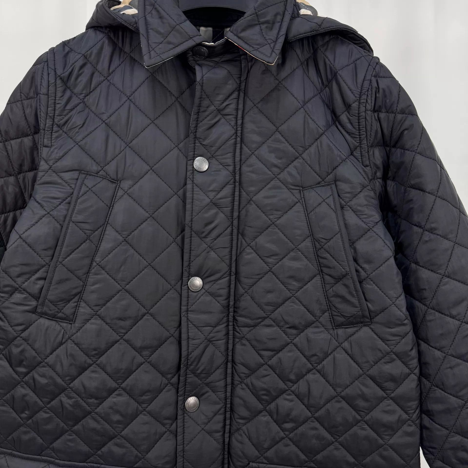 Burberry Burberry check quilted jacket 14Y Size XXS / US 00 / IT 34 - 3 Thumbnail
