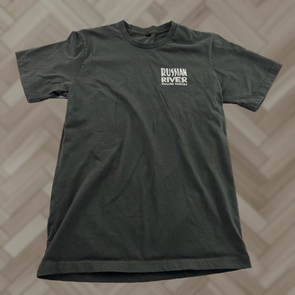 Vintage Russian River Brewing Pliny the Elder Short Sleeve T Shirt Mens M Gray Nike? Size US M / EU 48-50 / 2 - 1 Thumbnail