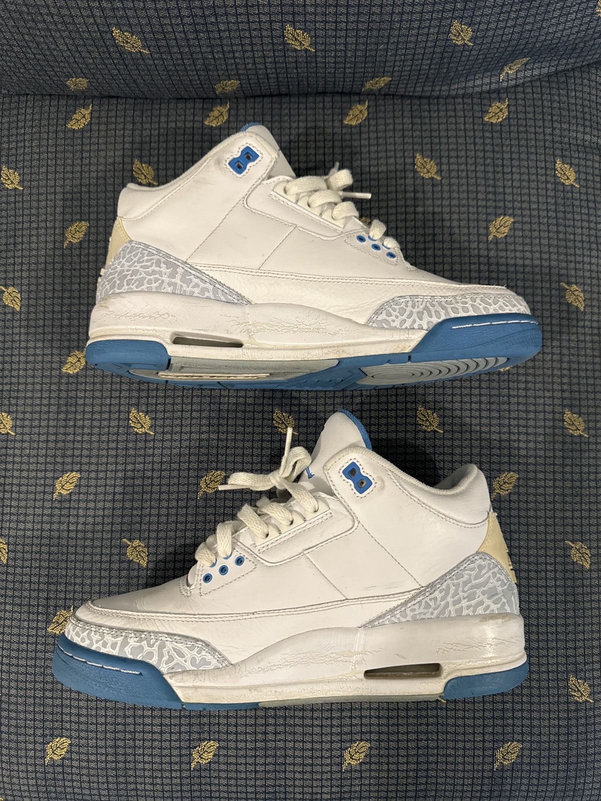 Jordan Brand Jordan 3 Harbor Blue Womens Size US 9.5 / EU 42-43 - 2 Thumbnail