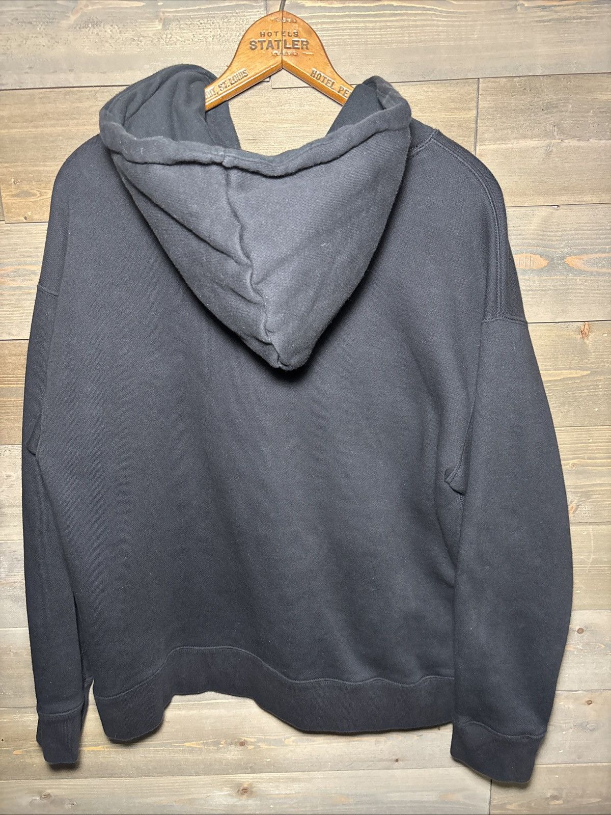 Champion Champion Powerblend Men's Hoodie, Script Logo - Black, XL Size US M / EU 48-50 / 2 - 8 Thumbnail