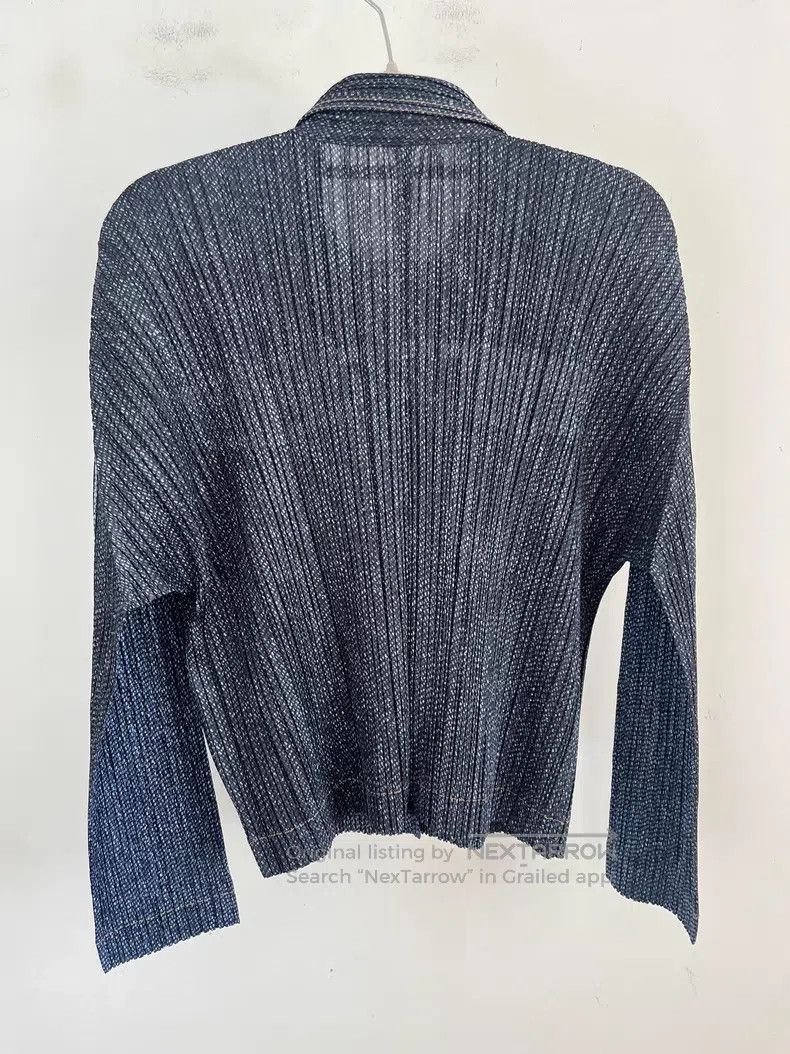 Issey Miyake Issey Miyake Blue Jacket Size L / US 10 / IT 46 - 2 Thumbnail