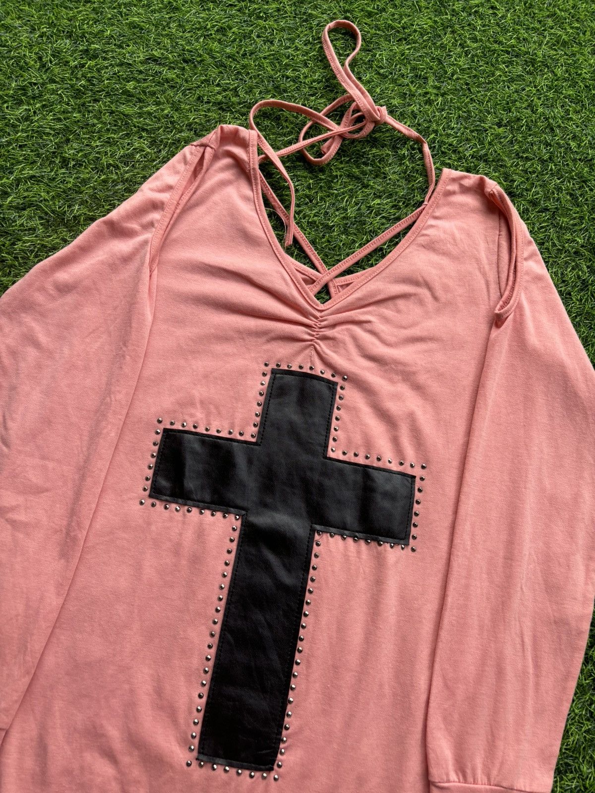 If Six Was Nine Y2k Opium Studde Women's Longsleeve Size ONE SIZE - 3 Thumbnail